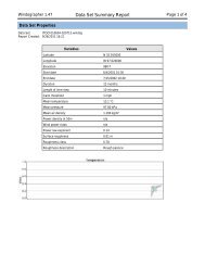 Meteorological Data Report for the Caddo Indian Reservation, Iowa ...