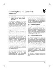 Facilitating NGO and Community Initiatives - Centre For ...