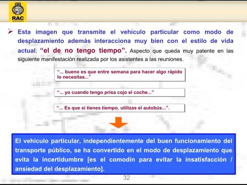 MODOS DE DESPLAZAMIENTO - City & Values