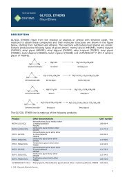 GLYCOL ETHERS - Oxiteno