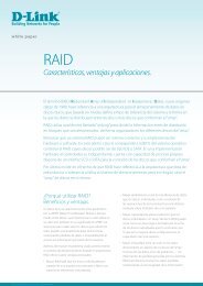 RAID: CaracterÃ­sticas, ventajas y aplicaciones - D-Link