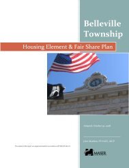 Housing Element & Fair Share Plan - Belleville, NJ