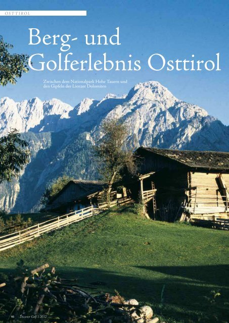38 Golf-Ziele für den Frühling - 1Golf.eu