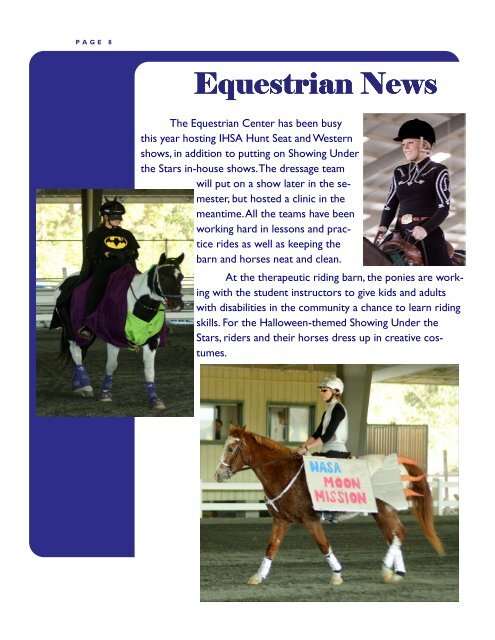 October 2010 Knightly News Final Edit - St. Andrews University