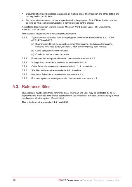 IDN Document - ICT