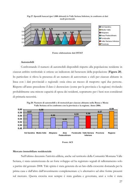 Rapporto socio-demografico ed economico della Valle Seriana ...