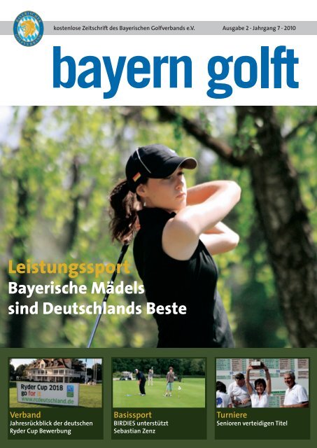 Turniere - Bayerischer Golfverband