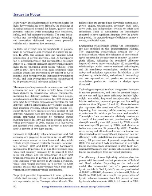 Annual Energy Outlook 2006 with Projections to 2030 - Usinfo.org