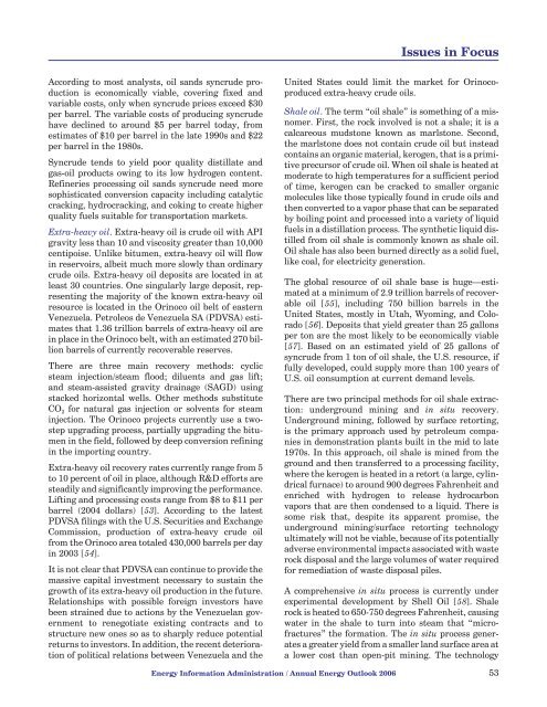 Annual Energy Outlook 2006 with Projections to 2030 - Usinfo.org