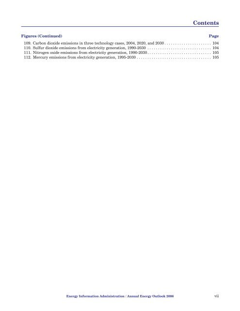 Annual Energy Outlook 2006 with Projections to 2030 - Usinfo.org