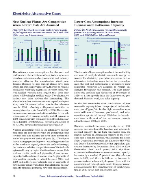 Annual Energy Outlook 2006 with Projections to 2030 - Usinfo.org