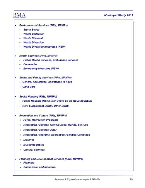 2011 Municipal Study - City of Brantford