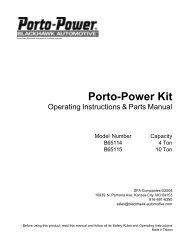 Porto-Power Kit - MyAutoProducts.com