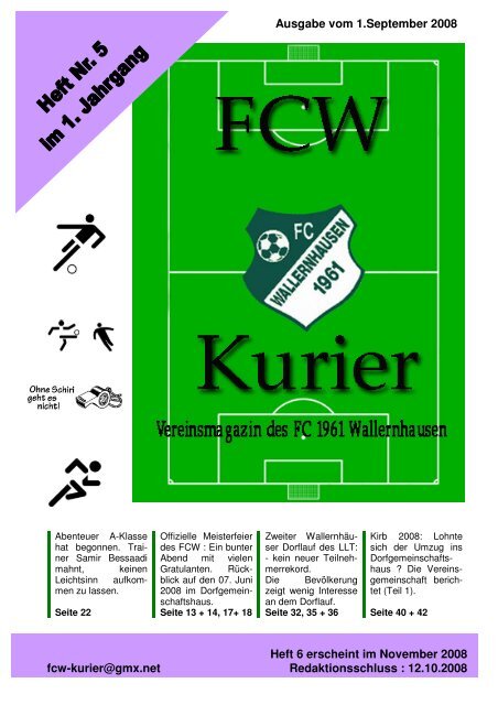 Download von Heft 2008/5 - fcw-kurier.de