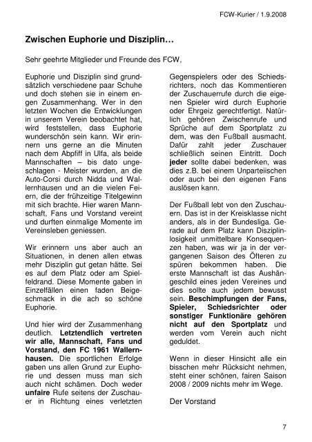 Download von Heft 2008/5 - fcw-kurier.de