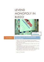 Levend Monopoly in Bleizo - PolitiekActief.Net