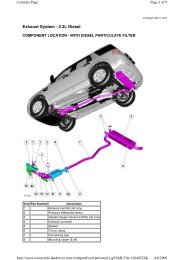 Exhaust System - 2.2L Diesel - Freel2.com