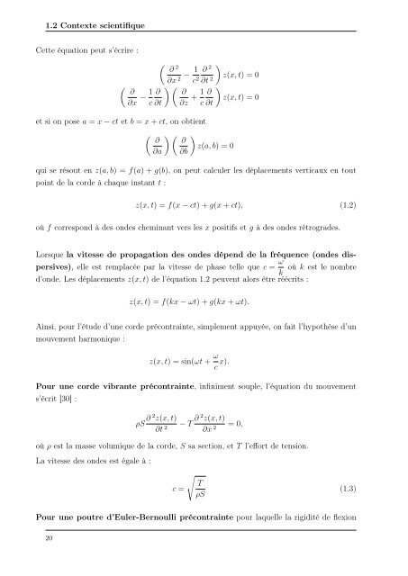 Mécanique Modélisation du comportement dynamique du couple ...