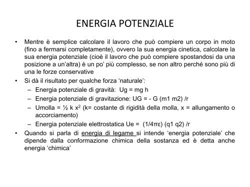 Lezione 4 - FacoltÃ  di Medicina e Chirurgia