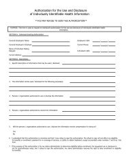 Authorization Form - HealthSCOPE Benefits