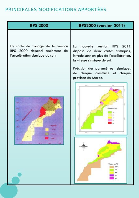 La Réglementation Parasismique au Maroc, RPS 2000