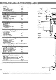 Super Mixer SMX 600 E / Super Triturador SMX 600 E - InterGastro