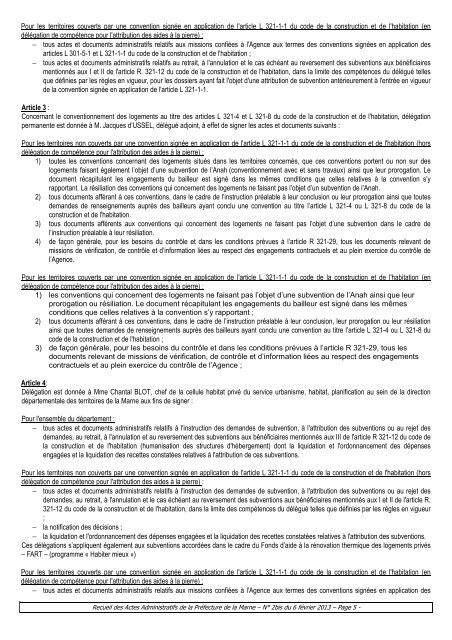 Recueil 2bis-2013 du 6 fÃ©vrier.pdf - 1,67 Mb - PrÃ©fecture de la Marne