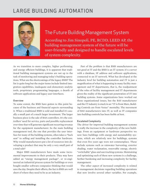 The Future Building Management System - Continental Automated ...