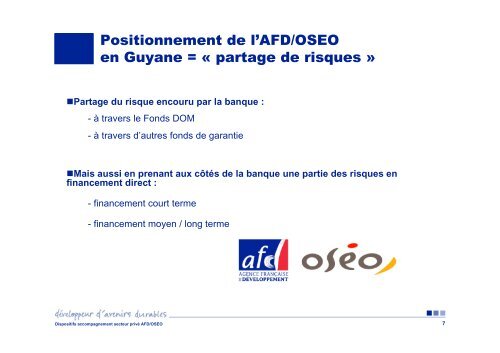 AFD-OSEO - Agence Française de Développement