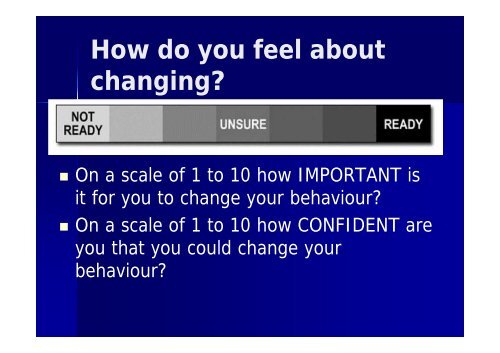 Introduction to behaviour change counselling - South African Health ...