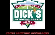 dicks sporting goods park dicks sporting goods park