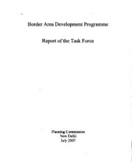 Report of Task force on BADP - Department of Planning, Govt. of ...