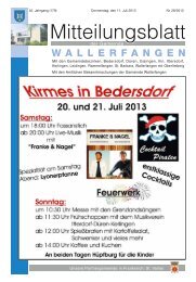 KW 28/2013 - Gemeinde Wallerfangen