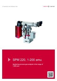 Data sheet Â· SPM 220 - Pfeiffer Vacuum