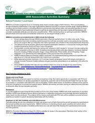 2009 Association Activities Summary - National Ready Mixed ...