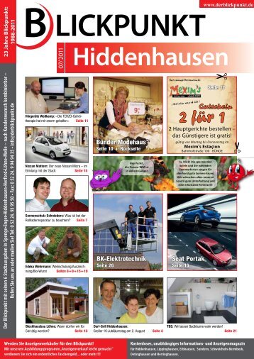 Hiddenhausen - Blickpunkt Online