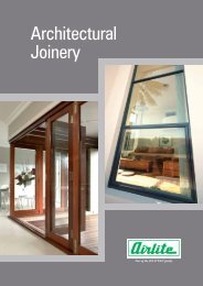 Architectural Joinery - Airlite