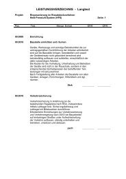 LV-Texte Rissesanierung HPS - Version 03-2012