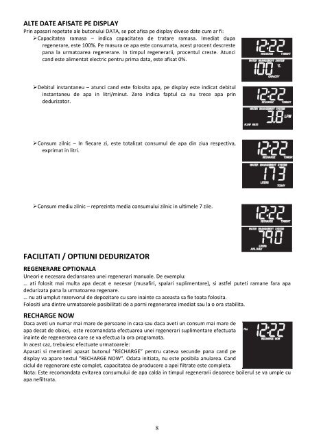 Manual utilizator dedurizator Ecomix 37 - Prodimar