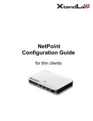 NetPoint Configuration Guide