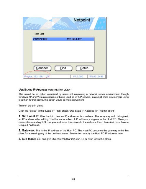 NetPoint Configuration Guide