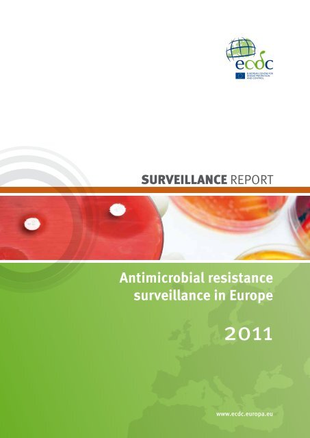 Antimicrobial resistance surveillance in Europe