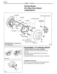 Parking Brake (For Rear Disc Brake) - CelicaTech