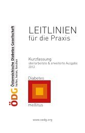 Kurzversion der ÃƒÂ–DG-Leitlinien 2012