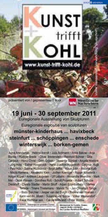 events&programm events&programma - Kunst trifft Kohl