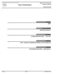 Teses e DissertaÃƒÂ§ÃƒÂµes - CoordenaÃƒÂ§ÃƒÂ£o de AperfeiÃƒÂ§oamento de ...