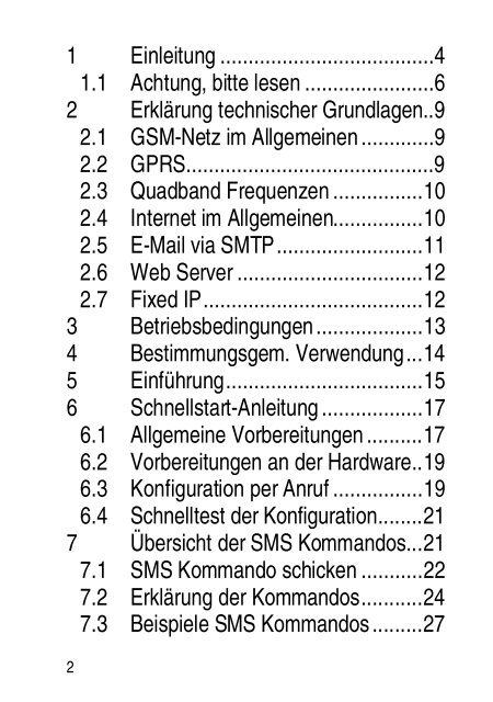 Bedienungsanleitung Telic STD 32 User Manual - Elfa