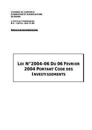 Loi n° 2004-06 du 06 février 2004 portant code des ... - IZF