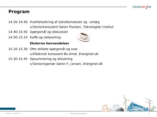 Program - Energinet.dk