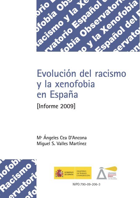 Evolución del racismo y la xenofobia en España - El País